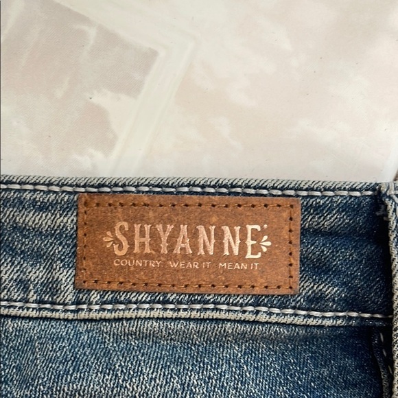 Shyanne Blue Boot Cut Jeans with Classic Stitching - Picture 8 of 8